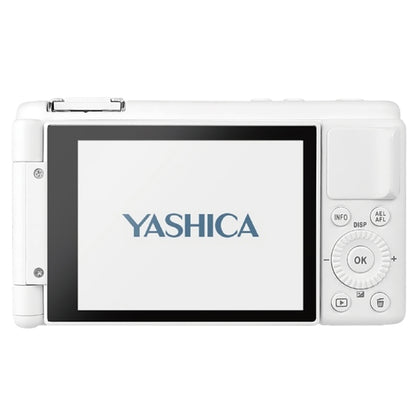 Yashica City 100 (DGC100) 13 Megapixel Point & Shoot Digital Camera CMOS Sensor, 3x Optical / 4x Digital Zoom, 4K Image Video, 2.8" LCD Display, Max 256GB MicroSD Card Slot, 1250mAh Replaceable Battery & YASHICA App Support | Black, White