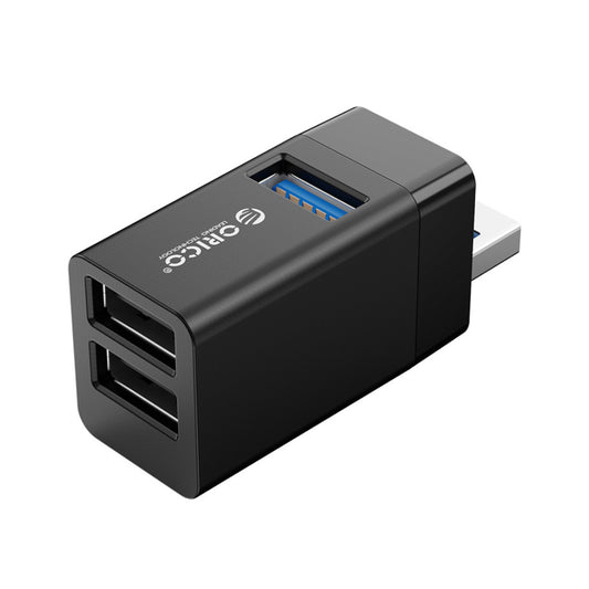ORICO Mini 3 in 1 USB Hub with USB A 3.0 5Gbps and 2.0 480Mbps Ports and Wide Compatibility for Smartphone PC Desktop Laptop | MINI-U32L