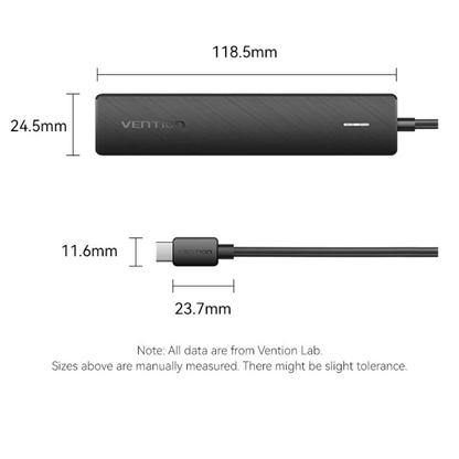 Vention 5-in-1 USB 3.2 Gen 2 Hub | CKCBB