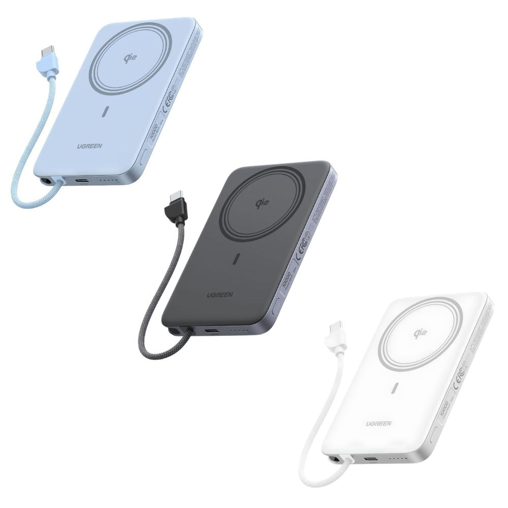 UGREEN MagFlow Air 10000mAh Magnetic Wireless Power Bank
