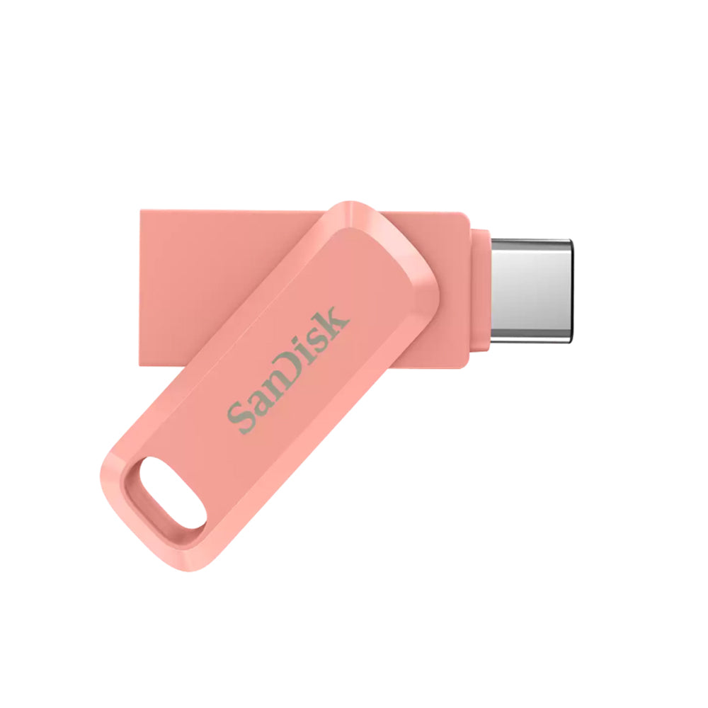 SanDisk Ultra Dual Drive 512GB USB A 3.1 Gen 1 to USB Type-C OTG Flash Drive with 400MB/s Read Speed | Black, Navy Blue, Absinthe Green, Navagio Bay, Mint Green, Peach