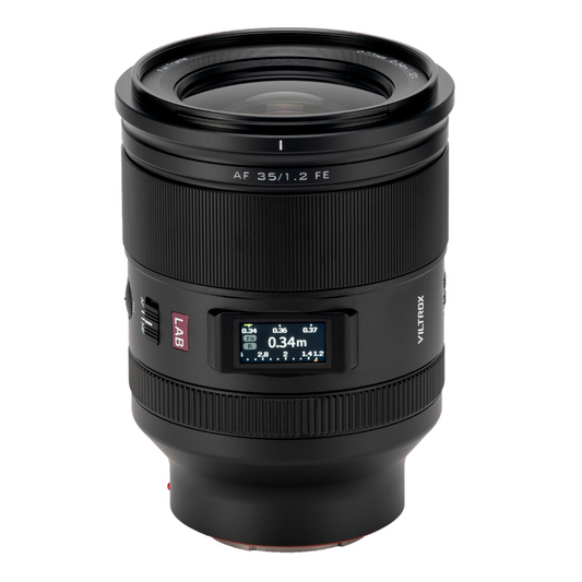 Viltrox AF 35mm F/1.2 LAB FE Sony E Mount Autofocus HyperVCM Full Frame Format Large Aperture Prime Lens with High Quality Optics, AF/MF Switch and Programmable Fn Buttons for Dreamy Bokeh, Still Life Photography