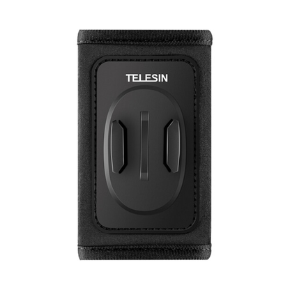 TELESIN Backpack Strap with Adjustable Dual J-Hook Mount Quick Release & Hook-and-Loop Strap Closure