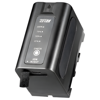 ZITAY NP-F750 46Wh/6400mAh USB-C Li-ion Battery for Sony L-Series