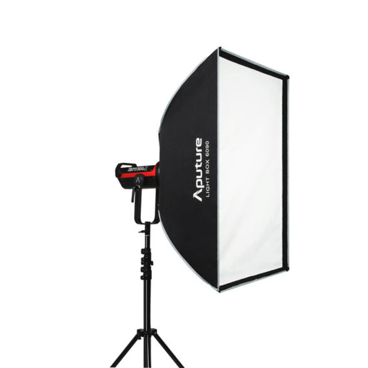 Aputure Light Box 60x90cm Rectangular Softbox with Bowens S Mount Speed Ring for LS 120d 300 600 & Amaran COB 60 100 200 LED Monolights for Photography Video Vlogging Live Streaming Broadcast and Film Production Studio Lighting Equipment