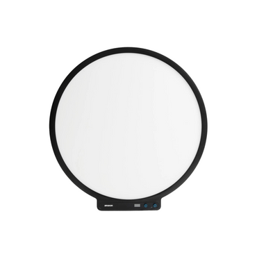 Aputure Amaran Verge Max Kit Flicker-Free 60W LED Panel Light 22" Circular Edge, 2700K-6500K Bi-Color CCT, USB C PD, High CRI 96 TLCI 98, Sidus Link / Bluetooth App Control and Portable Design for Photography, Video and Content Creation