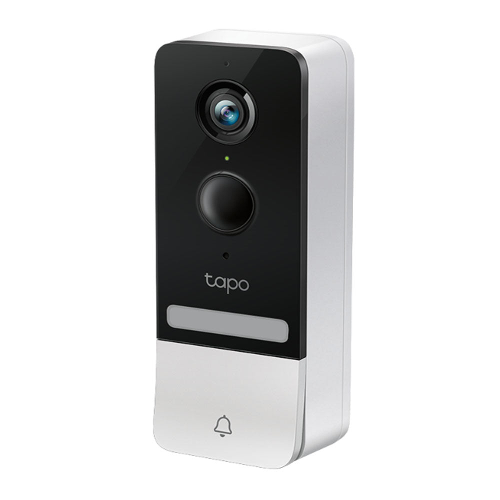 TP-Link Tapo D230S1 / D130 Smart Battery Doorbell and 2K 5MP Video Camera with 512GB Storage Slot, High-Fidelity Color Night Vision, Smart AI Detection, IP64 / IP65 Wear Resistant, 2-Way Audio for Home Security