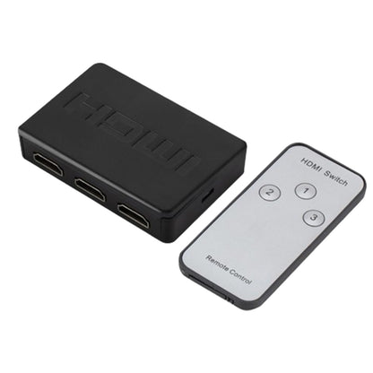 [CLEARANCE] ArgoX HDSW3-N HDMI Switcher 3x1 with 4K 60Hz, IR Remote Control, Supports HDMI2.0, 3D, HDR, 3Gbps Data Rate and TMDS Clock, 24/30/36bit Deep Color, and AWG26 HDMI Cable for DVD Players, PS4, HD Players, Set Top Boxes