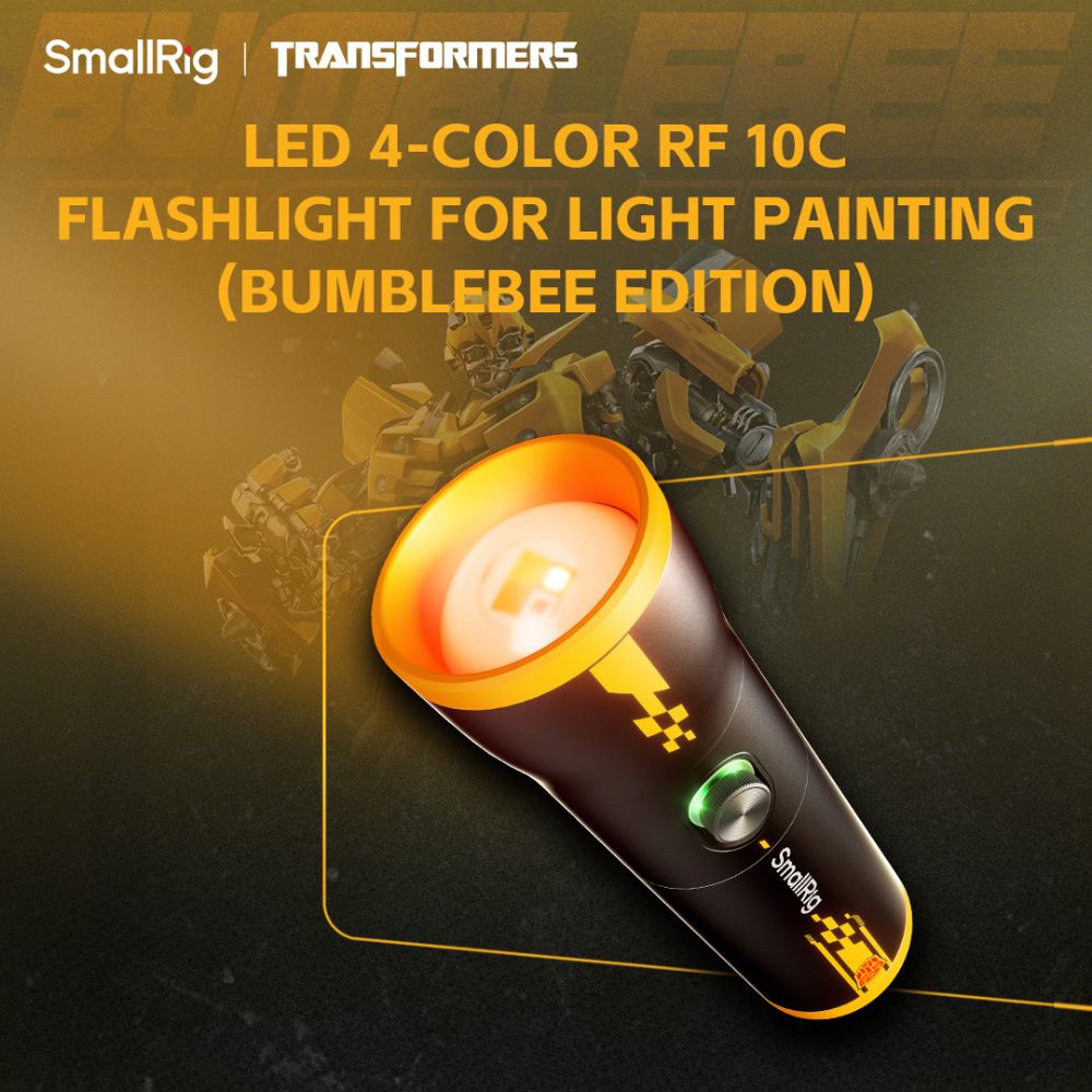 SmallRig x Transformers RF 10C Portable LED Video Light (BumbleBee Edition)