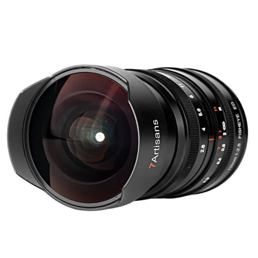 7Artisans 10mm F/2.8 Full Frame Format Panasonic L Mount Ultra Wide Angle Fisheye Prime Lens MF Manual Focus Large Aperture for Mirrorless Cameras