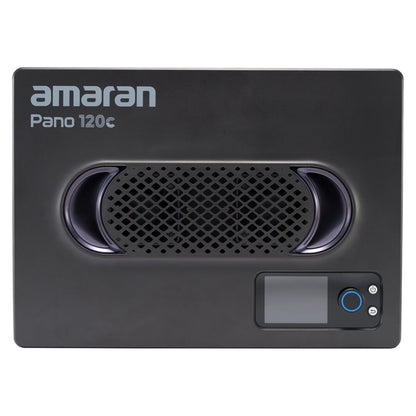Aputure Amaran Pano 120C P60C RGB COB 120W Mobile Light Panel 2300K-10000K CCT, Sidus Link & Bluetooth Control, 12 Light Effect Presets for Content Creators Vloggers Photography Lighting and Studio Equipment | Black, White