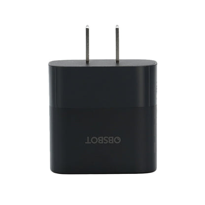 OBSBOT 45W 2 Port GaN 3.0 USB Type-A / Type-C PD High-Speed Charger for Tail 2 Streaming Web Camera