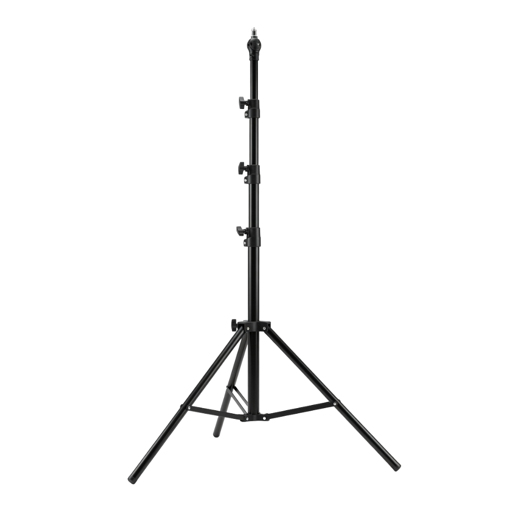 Meking Air‑Cushioned Light Stand – Extends Up to 380cm, Supports up to 10kg Load Capacity,