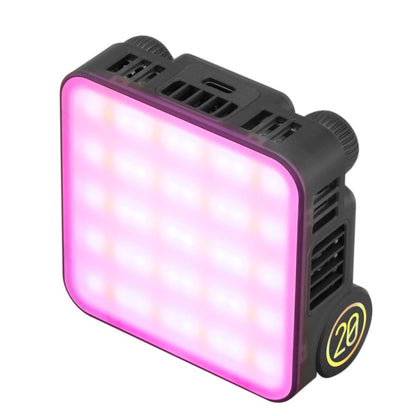 [CLEARANCE] Zhiyun Fiveray M20C Standard 20W RGB Pocket LED Fill Light Kit with 4500mAh Built-in Battery, 2500-10000K Adjustable Color Temperature, DynaVort Cooling System, On-Board & Mobile App Control for Camera Photography & Videography (Black)