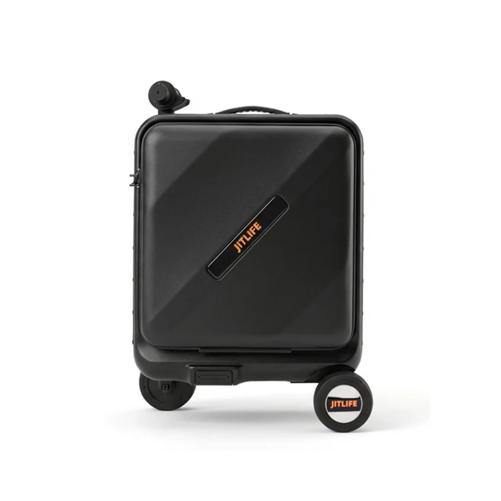 JITLIFE JS07 Pro 20" Electric Smart Rideable Luggage, 13 km/h, 35L Capacity, 115kg Max Load, TSA Lock