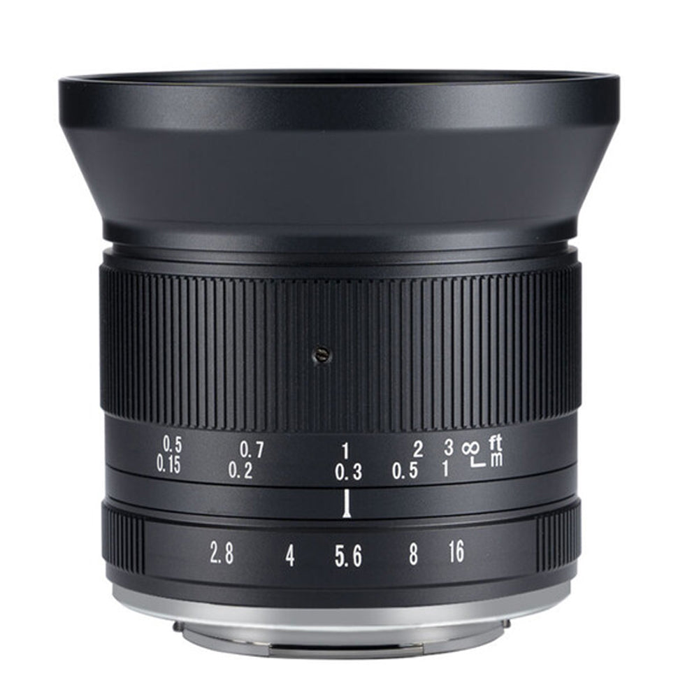7Artisans 12mm F/2.8 Mark II APS-C Format Canon RF EOS-R Mount Wide Angle Prime Lens MF Manual Focus Large Aperture for Mirrorless Cameras
