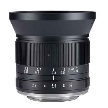 7Artisans 12mm F/2.8 Mark II APS-C Format Canon RF EOS-R Mount Wide Angle Prime Lens MF Manual Focus Large Aperture for Mirrorless Cameras