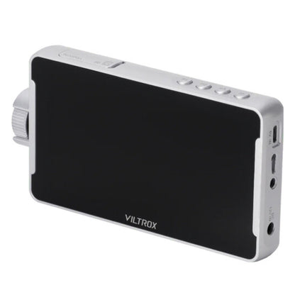 Viltrox DC-V1 5.5" On-Camera IPS Touchscreen Video Camera Monitor with 4K 60Hz, 1920 x 1080 Resolution, HDMI Input / Output, 3D LUTs, USB Type-C Power, Built-in  Magement Tools and L-Series Battery for Content Creation