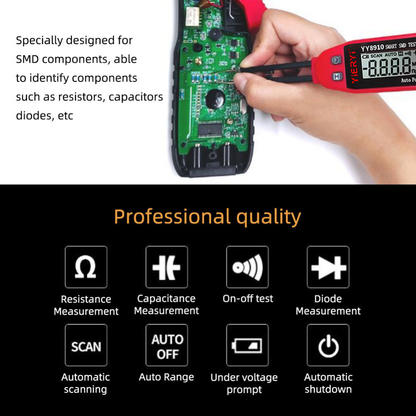 Eagletech Smart Digital SMD Component Tester | YY8910