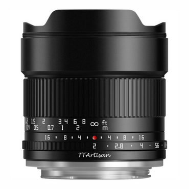 TTArtisan 10mm F/2.0 APS-C Format Sony E | Nikon Z | M43 | FUJIFILM X | Canon RF Mount 105° Ultra Wide Angle Prime Lens Large Aperture Full Metal Body, 2 Aspheric / High Index Elements, MF Manual Focus and Clicked Aperture Ring for Photography