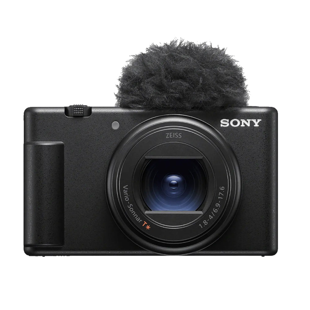 Sony ZV1 Mark II Digital 20.1MP 4K UHD Video Vlogging Camera w/ Wide Angle 18-50mm Lens, 1" Exmor RS BSI CMOS Sensor, 3" Articulating Touchscreen LCD, Touch Autofocus, Eye AF & Real Time Tracking & Cinematic Vlog & Product Showcase Mode | ZV-1 II, ZV-1M2