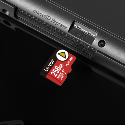 Lexar PLAY PRO microSDXC V30 U3 C10 Express Card, Up to 900MB/s Read 600MB/s Write | 256GB / 512GB