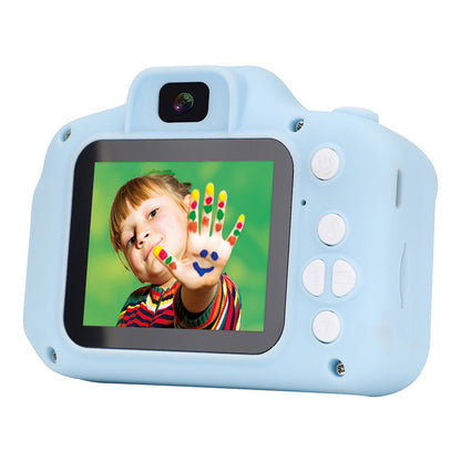 AGFAPHOTO Realikids Cam Mini (ARKCM) 12MP Digital Camera with CMOS Front / Rear Sensor, HD 720p Video Capture, 2" LCD Screen Display and Max 32GB Memory Storage Support for Point and Shoot Photo Video | Blue, Pink