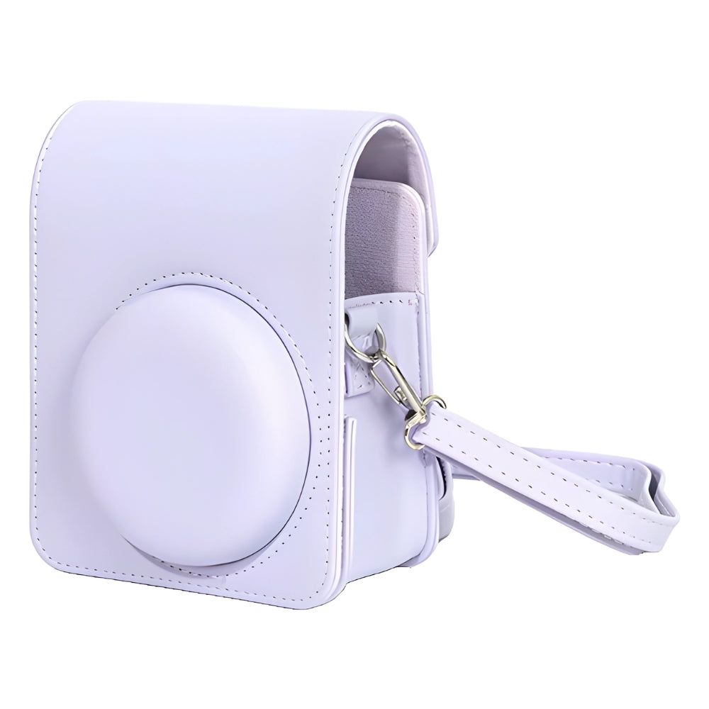 Pikxi Instax Mini 13 Camera Bag PU Leather Protective Case with Adjustable Shoulder Strap | BMS13
