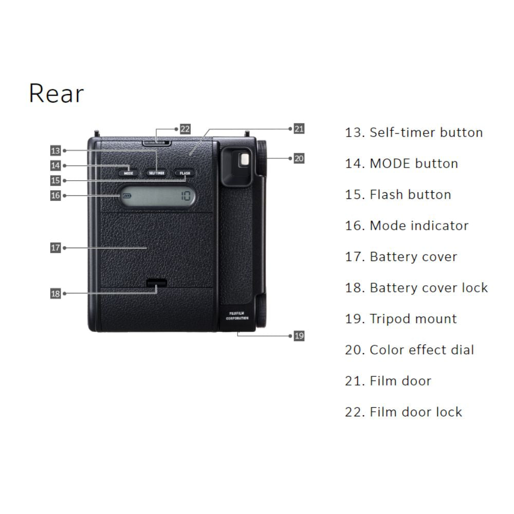 FUJIFILM Instax Mini 99 Instant Film Camera with Mode Dial and Dual Shutter Buttons for Portrait & Landscape Photography