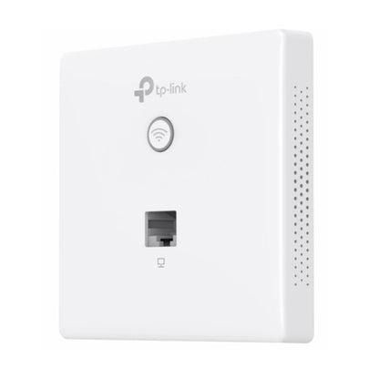 TP-Link AC1200 Wall-Mounted Wireless MU-MIMO Gigabit Dual Band Wall Plate Access Point with 867Mbps at 5GHz, 300Mbps at 2.4GHz, Uplink / Downlink RJ45 Port, PoE / PoE Passthrough, Beamforming, Omada SDN, Load Balance | EAP235 EAP230
