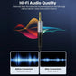 [CLEARANCE] ORICO Soft Silicone 3.5MM AXZ Series Audio Cable Male-to-Male with Gilded Connector and Tinned Copper for Smartphone Speakers and Other Audio Accessories - Blue
