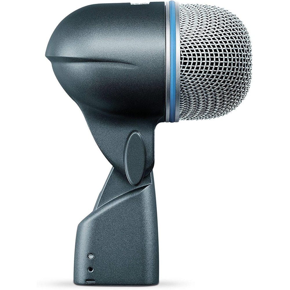 Shure BETA 52A Supercardioid Dynamic Kick Drum XLR Microphone for Bass Drums, Acoustic, Electric Bass & Amplifiers with High SPL Handling and Locking Stand Adapter for Music Instruments, Audio and Recording