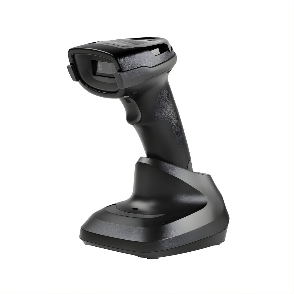 LogicOwl 2D 1D Barcode Scanner with 2.4G Wireless + Bluetooth Connectivity, Up to 70 Meters Wireless Range