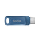 SanDisk Ultra Dual Drive Go USB 3.2 Gen 1 Type-C OTG Flash Drive with 32GB / 64GB / 128GB / 256GB Memory Storage and Up to 400MB/s Read Speed for Smartphones, Tablets, and Computers