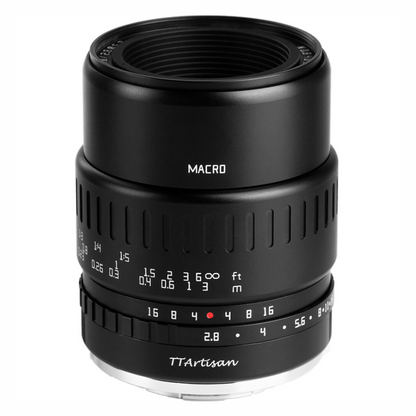 TTArtisan 40mm f/2.8 APS-C Format Micro Four Thirds M43 Mount Macro Prime Portrait Lens with Large Aperture, ED Glass, Manual Focus Mode, 1:1 Magnification and Smooth Bokeh for Mirrorless Camera Photography