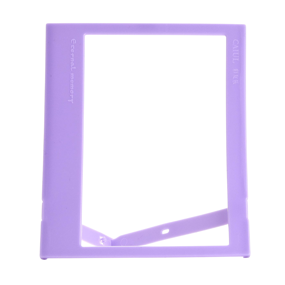 Pikxi 5-Pack Multicolor Instant Wide Film Stand Plastic Photo Frame for FUJIFILM Instax Wide Cameras