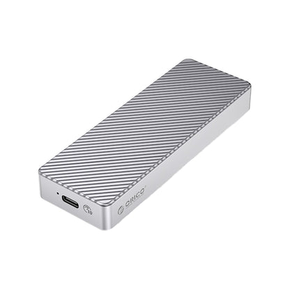ORICO M.2 SATA / NVME SSD Solid State Drive Enclosure with USB3.2 Gen 2 x2, 20Gbps Transfer Rate, 4TB Max Capacity with PCIe 3.0, TRIM, UASP and SMART Function for Smartphone PC Desktop Laptop | M213C3-G4 | Gray, Rose Gold, Silver
