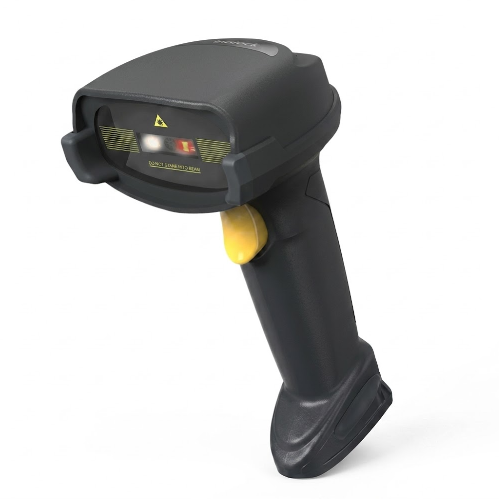 Inateck BCST-560B 1D 2D Wireless QR Code Scanner 2600mAh with Smart Charging Dock, Bluetooth, 2.4G & USB 3 in 1 Connectivity
