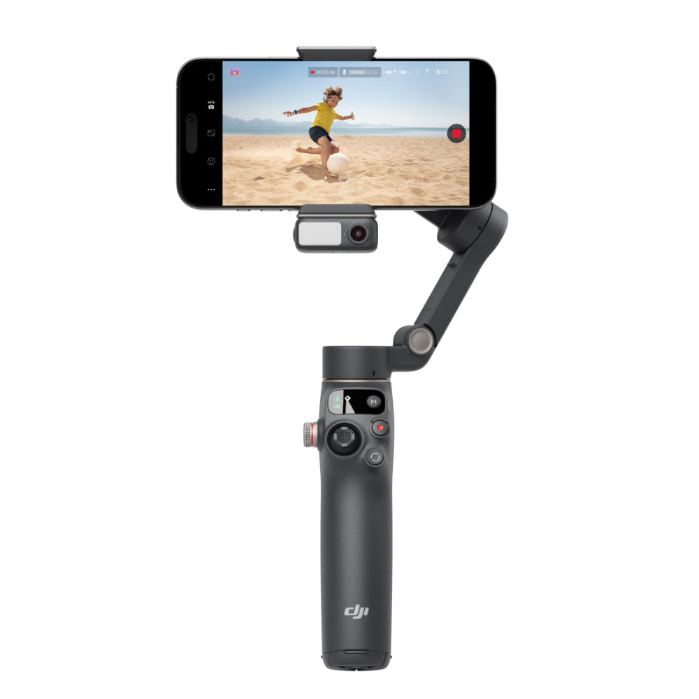 DJI OSMO MOBILE 7P / 7 Series Smartphone Lightweight Gimbal Stabilizer with Magnetic Phone Clamp, 2.4GHz Bluetooth Connectivity, Intelligent Subject Tracking Module, 7th Gen Stabilization, 3350mAh Battery, Onboard and App Controls