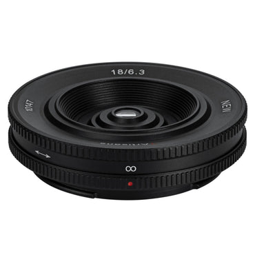 7Artisans 18mm F/6.3 Mark II APS-C Format Fujifilm X Mount Wide Angle Prime Pancake UFO Slim Lens MF Manual Focus for Mirrorless Cameras