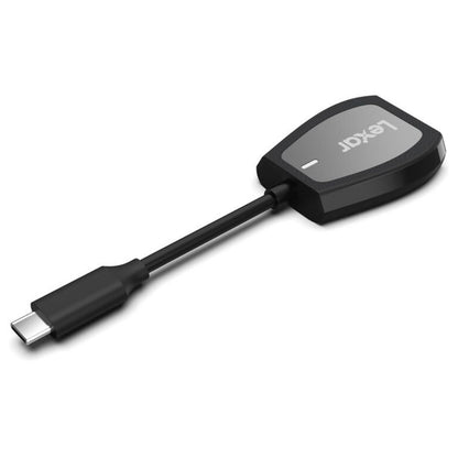 Lexar RW470 Professional Dual-Slot USB-C Card Reader, USB 3.2 Gen 1, 312MB/s Transfer Speed, SD & microSD Slot