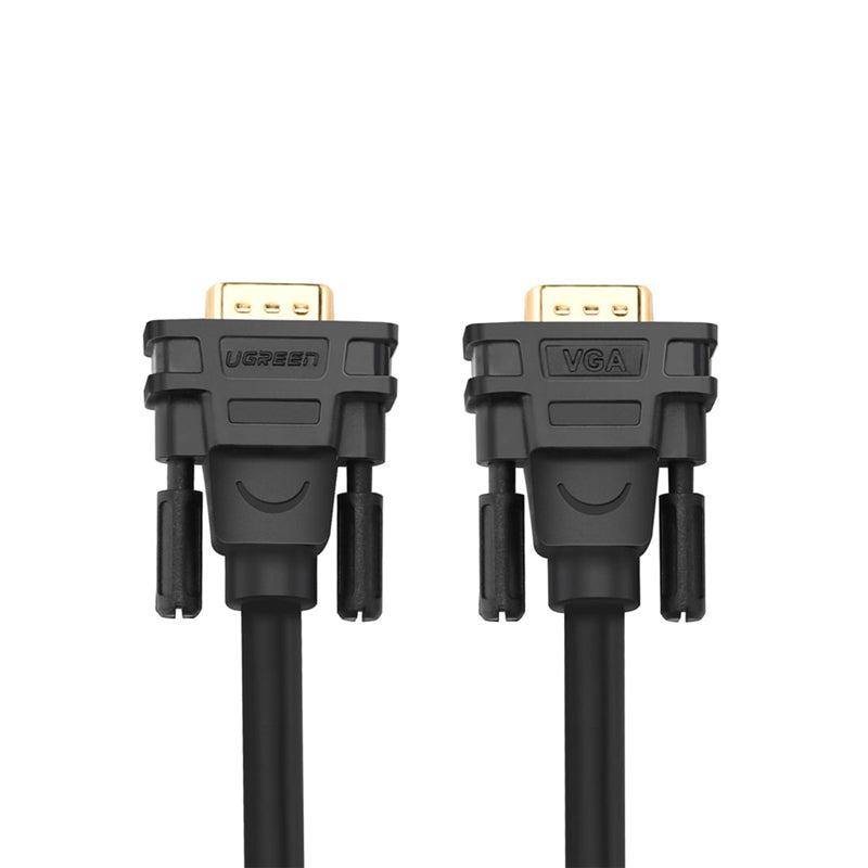 UGREEN FHD 1080P VGA Male to Male Gold-Plated Video Cable for LCD and LED Monitors with Mirror Mode and EMI RFI Interference Protection (15M) | 11634