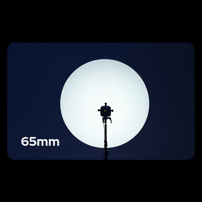 Godox BP-SE 150mm / 85mm / 65mm LED Optical Projection Lens Attachment Kit for Litemons LA150R LA200R LA300BI LA300R Series with 4 Adjustable Leaves, 360° Rotatable Design, Bowens Mount, Gobo Set with Holder and Gel Frame