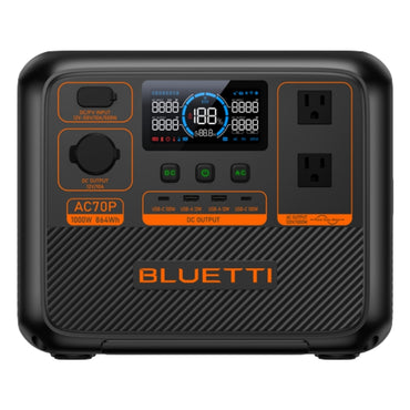 BLUETTI AC70P 1000W Portable Power Station