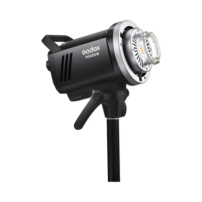 Godox MS300-V 300W Compact Studio Flash Kit Monolight with Softbox, 150W Halogen/LED Modeling Lamp, 5800K, 2.4GHz Wireless, Speedring and XT/FT Trigger Compatible for Portrait Lighting and Studio Photography