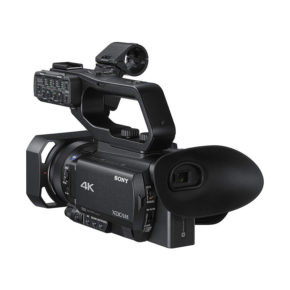 Sony XDCAM Handheld Camera UHD 4K HDR 120fps Professional Video Camcorder Fast Hybrid AF, 3G-SDI and HDMI Outputs, WIFI 2.4 / 5 GHz Live Streaming, XAVC HD / QFHD Recording, SD Card Slots, 3.5″ LCD Touchscreen for Film Production  - PXW-Z90