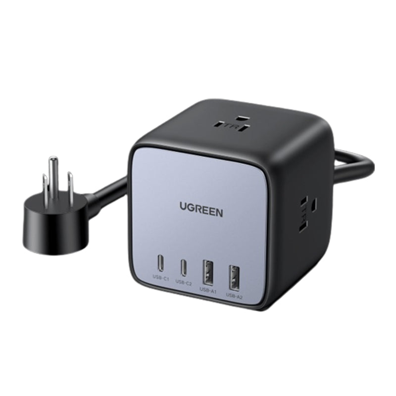 UGREEN DigiNest Cube 65W USB C GaN Charging Station - 7-Port Desktop Charger with 6ft Extension Cord for iPhone Pro Max, iPad, MacBook, Huawei, Samsung Galaxy Plus Ultra, Google Pixel, Smartphone, Tablet, Laptop, etc. | 40861