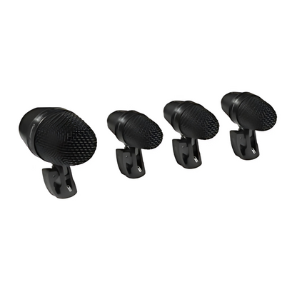 Shure 7-Piece PGA Drum Microphone Kit for Kick, Snare, Tom & Cymbals Professional Live & Studio Recording Mic Set Music Instruments with XLR Cables & Carrying Case | PGADRUMKIT7