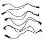 Truetone 1 Spot Pedalboard Multi-Plug Daisy Chain with 8 & 5 Multiple Plugs Cable for Guitars, Effects, Compact, Multiple Effects and Portable Pedalboards | MC5 | MC8
