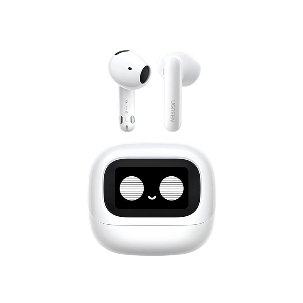 UGREEN LightBuds Magic TWS True Wireless Earbuds and Smart LCD Charging Case Adaptive ANC / ENC Bluetooth 6.0 IPX5 | Black, White